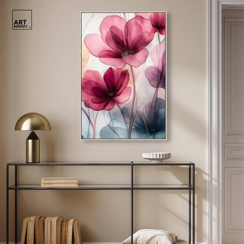 Filigree Flora II Canvas by Art Remedy