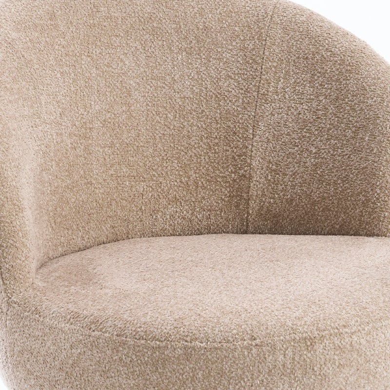 Swivel Modern Accent Chair, Armless Barrel Chairs for Living Room