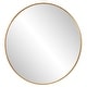 preview thumbnail 4 of 4, Uttermost Junius Large Gold Round Mirror - 60"W x 60"H x 1.5"D