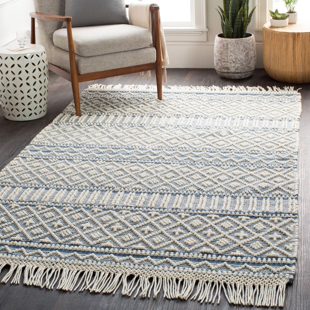 Livabliss Adamsen Handmade Modern Wool Area Rug