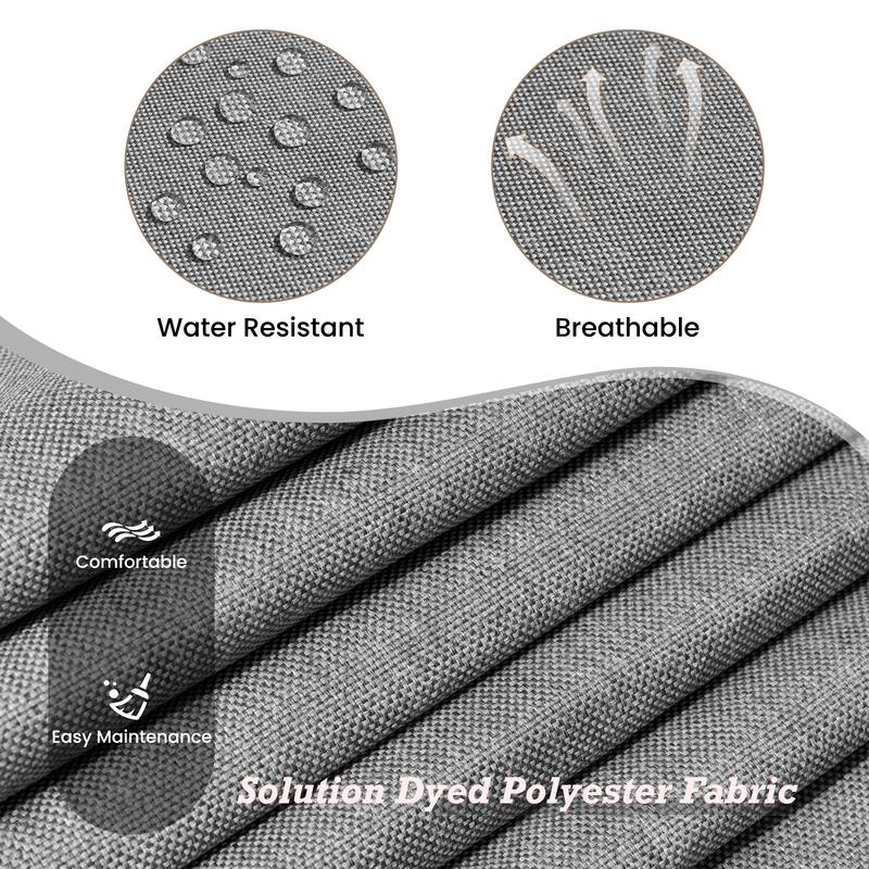 Pellebant Outdoor Patio Chaise Lounge Cushion