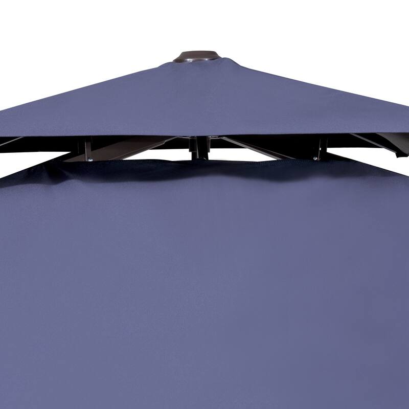 VredHom Patio Cantilever Offset Umbrella 360 degrees Rotation