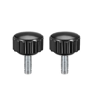 uxcell M5 x 30mm Male Thread Knurled Clamping Knobs Grip Thumb Screw on Type 2 Pcs 