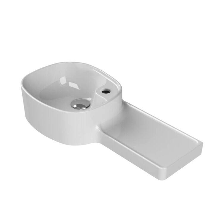 Nameeks CeraStyle 043700-U-One Hole Harmony 25-1/2" Rectangular