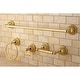 preview thumbnail 7 of 7, Restoration 4-Piece Bathroom Hardware