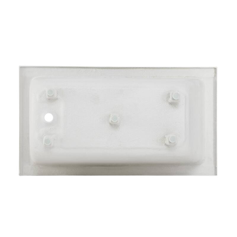Lausanne 54" X 30" Reversible Drain Drop-In Bathtub - 30x54 Reversible