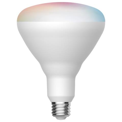 12 Watt BR40 LED RGB & Tunable White Starfish IOT Medium Base 120 Volt
