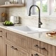preview thumbnail 5 of 16, Karran Elwood One-Handle Pull Down Dual Function Sprayer Kitchen Faucet