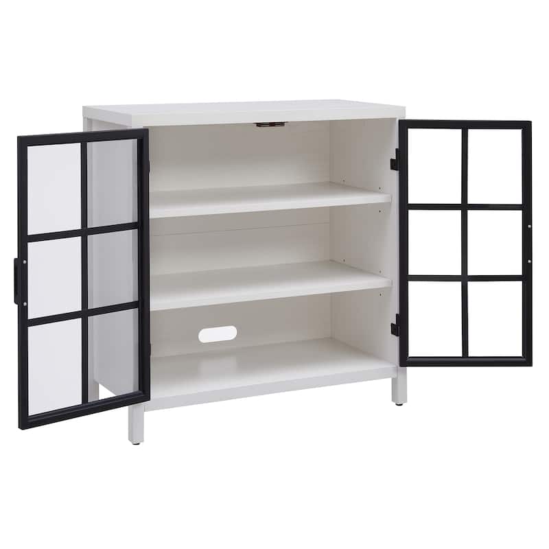 Bennett 32" Wide Rectangular Accent Cabinet - 31.5" Wide