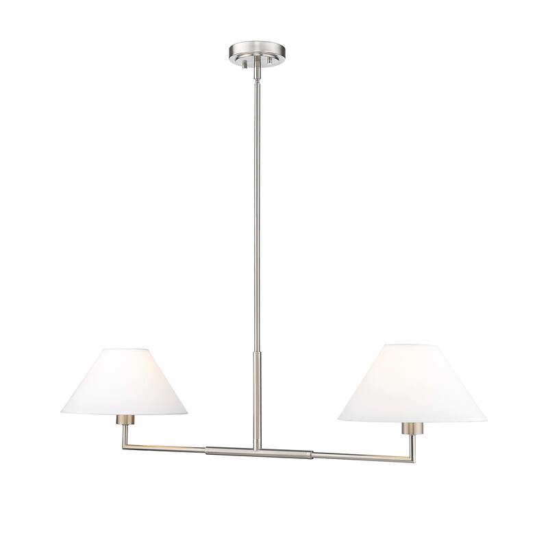 Z-Lite 744-42L Leila 2 Light 42" Wide Linear Chandelier