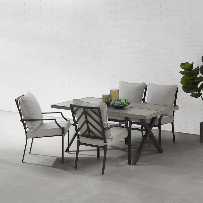 Crosley Otto 5Pc Outdoor Metal Dining Set