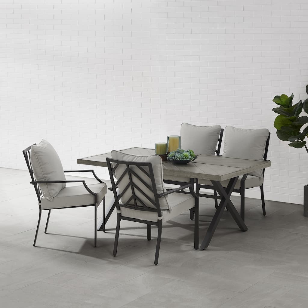 Crosley Otto 5Pc Outdoor Metal Dining Set