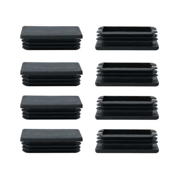 Shop 30 X 60mm Plastic Rectangle Ribbed Tube Insert Pipe Tubing