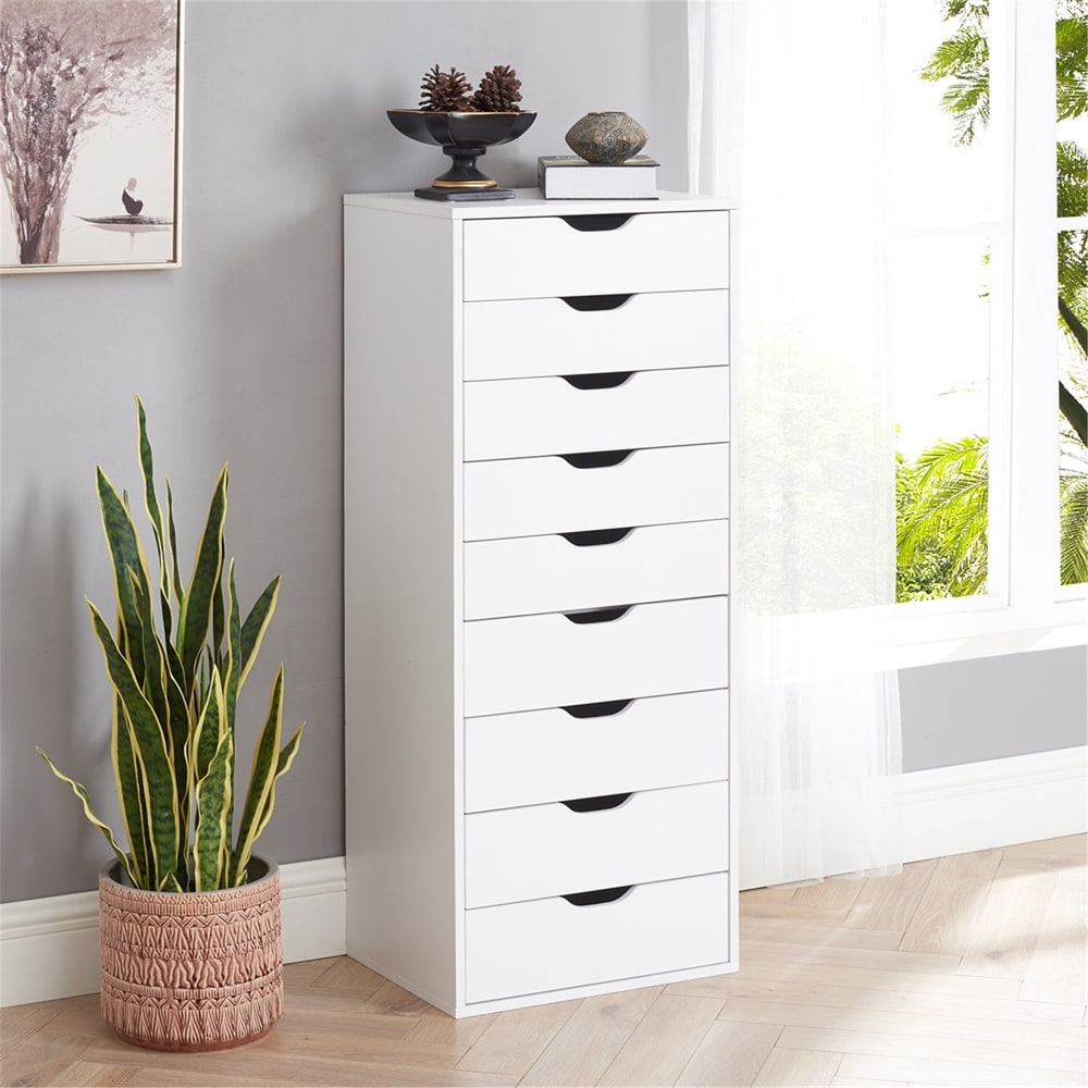 White 9 drawer 45 to 54 in Dressers Bed Bath Beyond