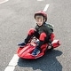 preview thumbnail 2 of 102, High-Speed 24V Ride-On Scooter for Kids, 6.84 MPH, Gravity Steering, Safety Gear