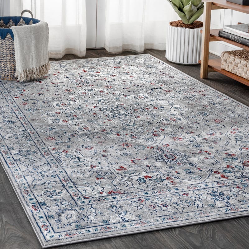 JONATHAN Y Traditional Persian Vintage Medallion Area Rug