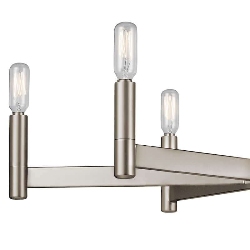 Kichler Lighting Erzo Collection 6-light Satin Nickel Chandelier