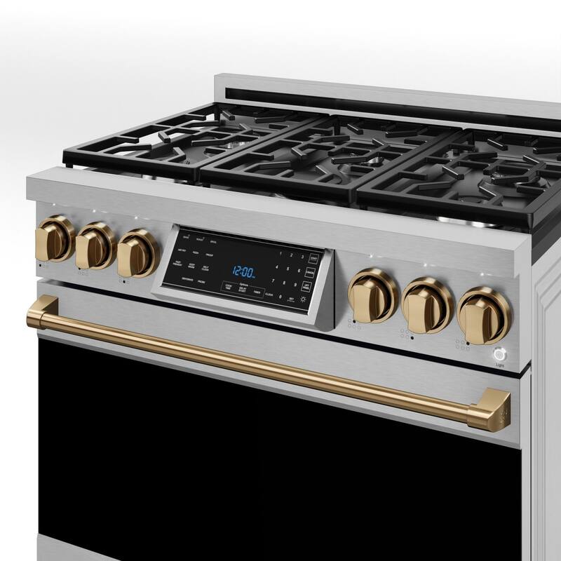 Thor Kitchen RSG36LP Gordon Ramsay 6 Cu. Ft. Free Standing Gas Range