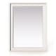 preview thumbnail 1 of 8, James Martin Vanities Addison Rectangular Mirror, Glossy White