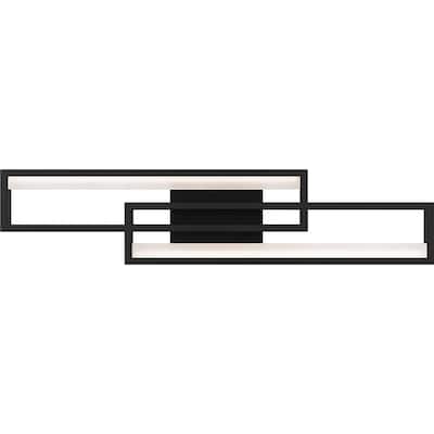 Kocha Integrated LED Earth Black Bath Light with CCT Switch