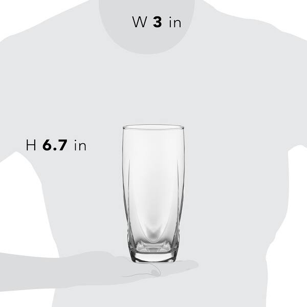 Printed Libbey Tall Beverage Glasses (15 Oz.), Drinkware & Barware