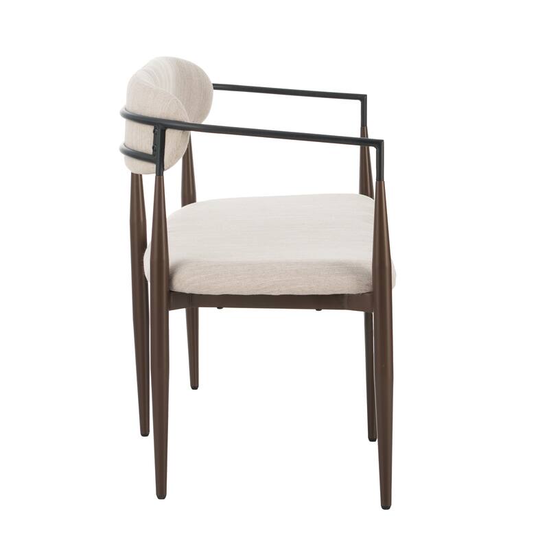 Christopher Knight Home - Elias Modern Metal Loveseat Settee with Elegant Upholstered Seating