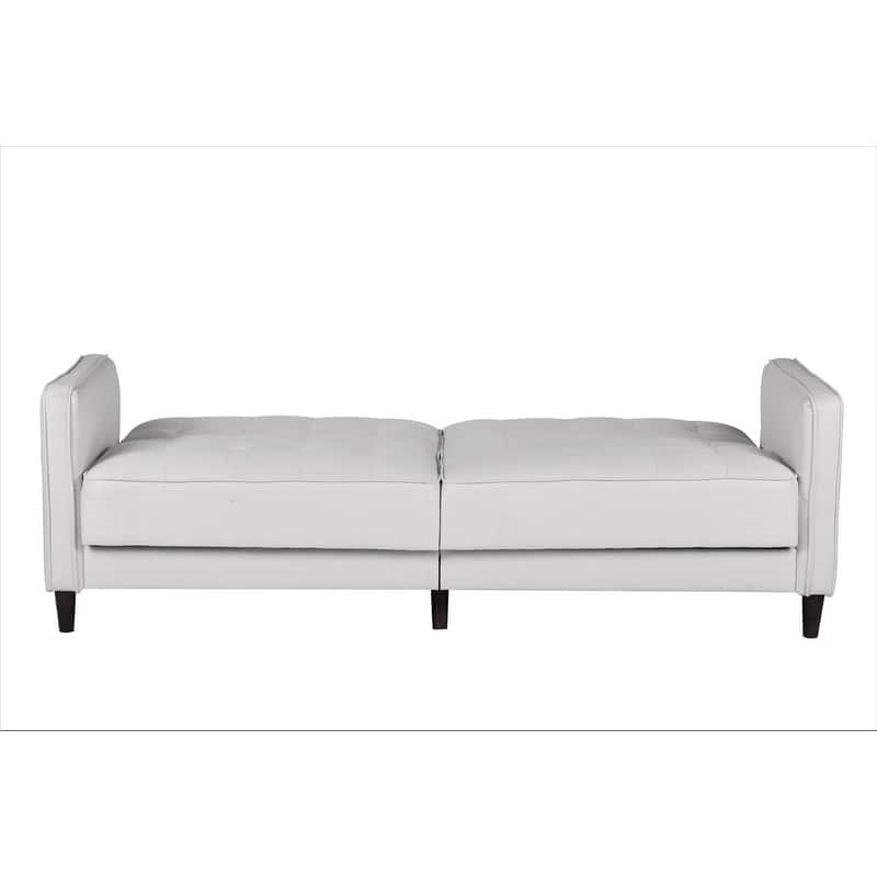 Mid Century Garratt Velvet Upholstered Living Room Sofa Bed