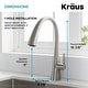 preview thumbnail 5 of 32, Kraus Nolen 2-Function 1-Handle Pulldown Kitchen Faucet