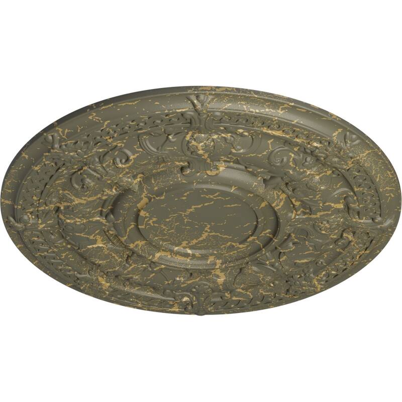 33 7/8"OD x 1 3/8"P Dauphine Ceiling Medallion