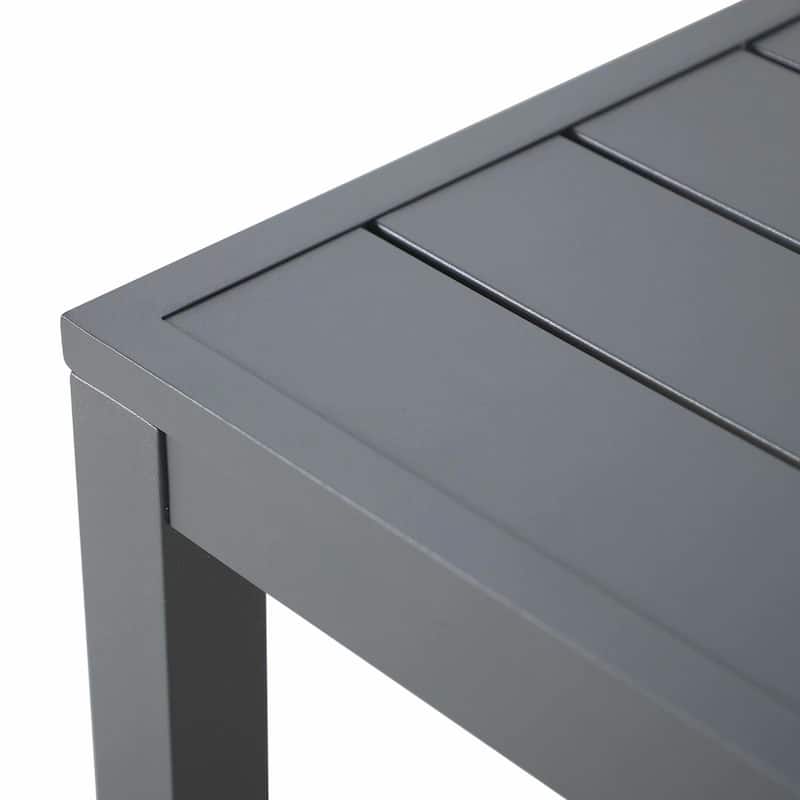 35" x 35" Aluminum Outdoor Square Dining Table
