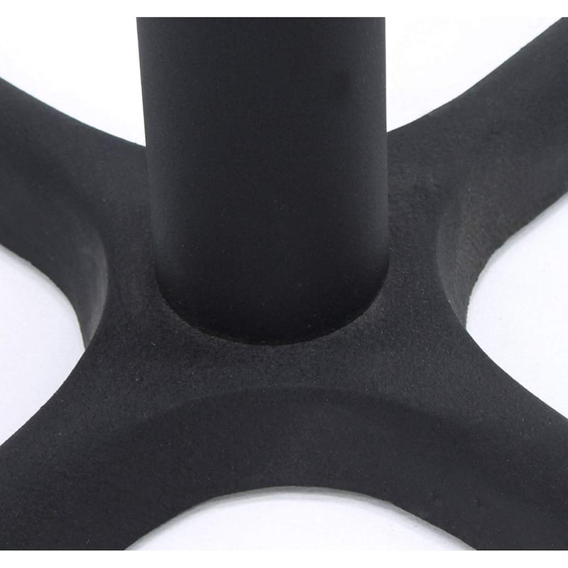 36" Square Breakroom Table- Grey & 4 Stack Chairs- Black - Grey, Black - 36