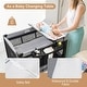 preview thumbnail 9 of 19, 5-in-1 Portable Baby Playard with Cradle and Storage Basket - 43.5"L x 31"Wx 31"H