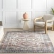 preview thumbnail 10 of 41, Nuloom Benoite Splashguard Medallion Machine Washable Area Rug