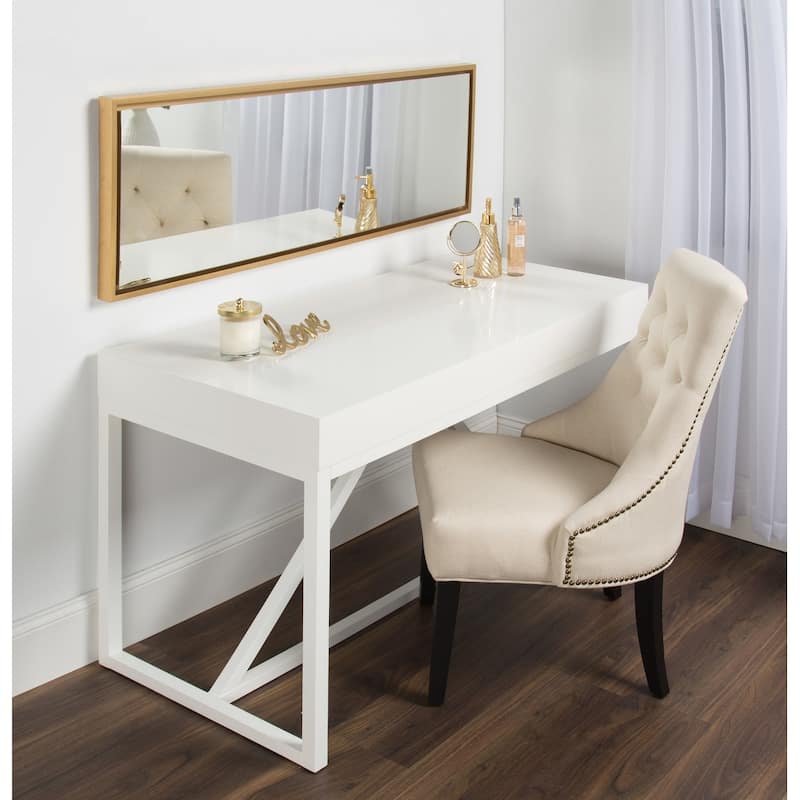 Kate and Laurel Evans Framed Wall Panel Mirror - 16x48
