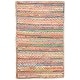 preview thumbnail 8 of 6, SAFAVIEH Handmade Cape Cod Dagmar Coastal Jute Rug 2'3" x 4' - Natural/Multi - Rectangle