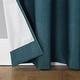 preview thumbnail 57 of 74, Sun Zero Cameron Thermal Insulated Total Blackout Grommet Curtain Panel, Single Panel