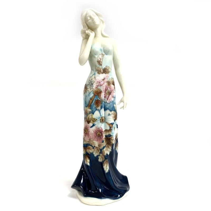 Lady In A Floral Dress Figurine - Bed Bath & Beyond - 40440882