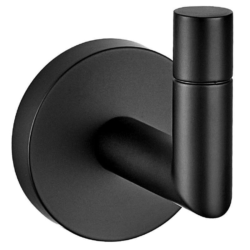 Design House Graz Park Matte Black Robe Hook