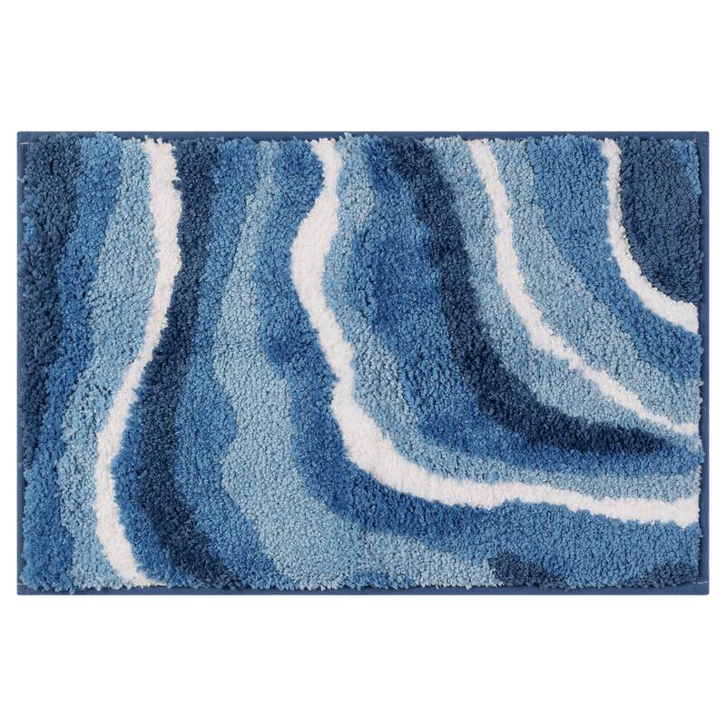 Abstract Bathroom Rug, Soft Bath Mat Non-Slip Rugs Bath Mat Thickening Bath Rug