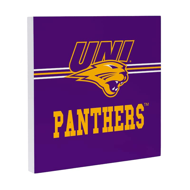 University of Northern Iowa Wooden Door Decor Wall Sign - Multi-Color
