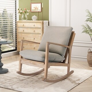 Solid Wood Rocking Chair - Bed Bath & Beyond - 37543931