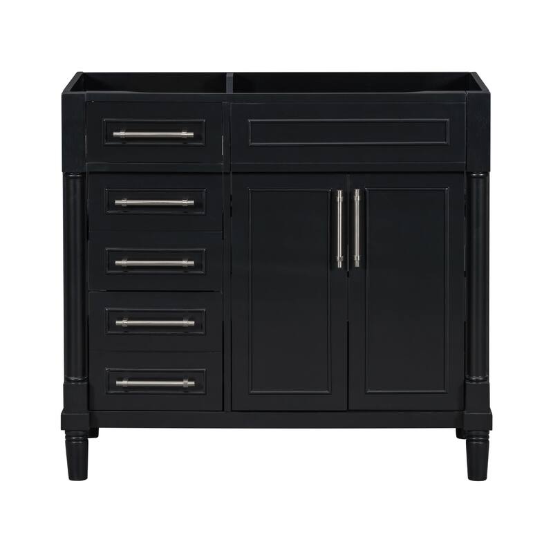 36 inch MDF Freestanding Bathroom Vanity without Counter Top
