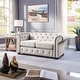 preview thumbnail 22 of 26, Corvus Aleksis Tufted Chesterfield Loveseat Sofa