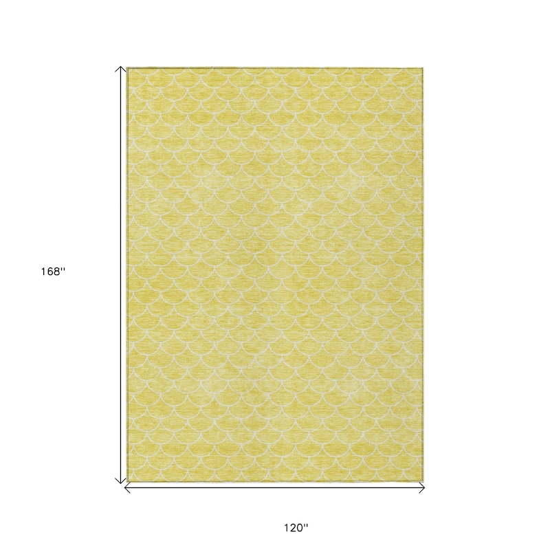 HomeRoots Geometric Transitional Rectangle Outdoor Rug