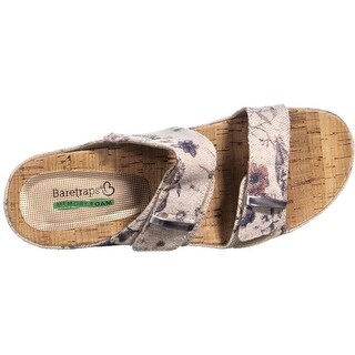 bare traps cherilyn slide flat sandals