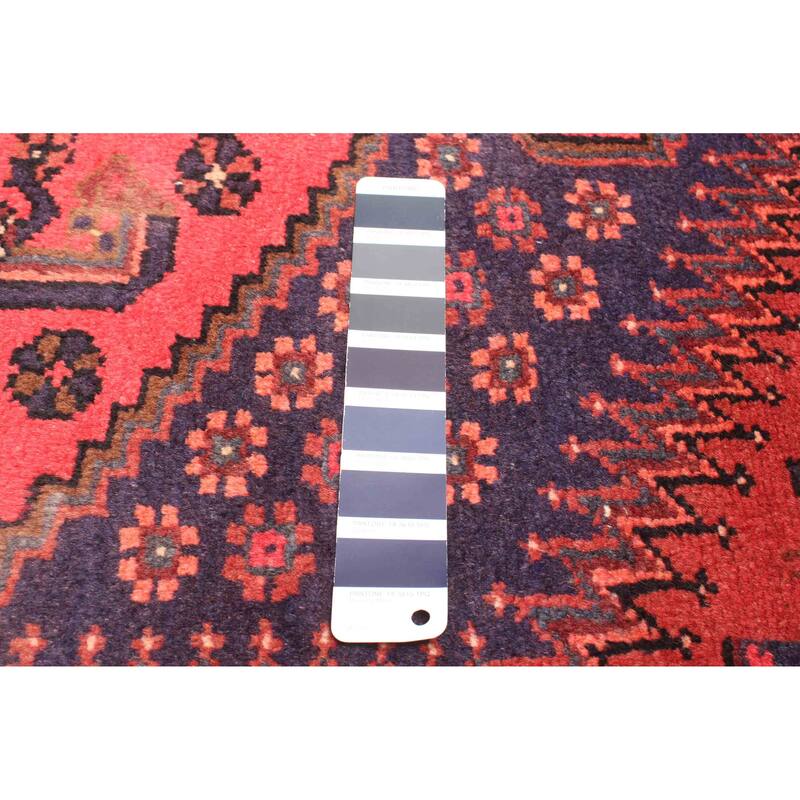 ECARPETGALLERY Hand-knotted Andelz Navy Wool Rug - 4'3 x 6'11