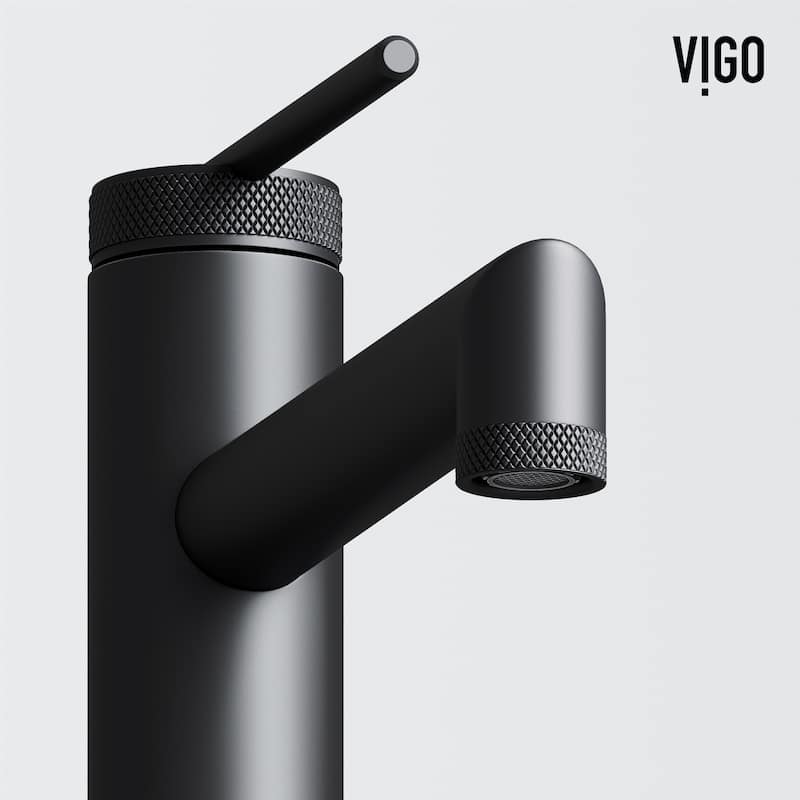 VIGO Sterling 11" H Single Handle Single Hole Bathroom Vessel Faucet