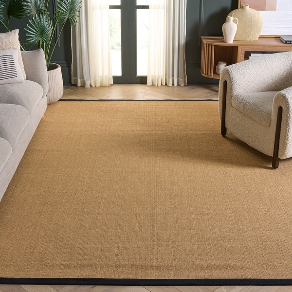 slide 2 of 97, SAFAVIEH Natural Fiber Edle Border Sisal Rug