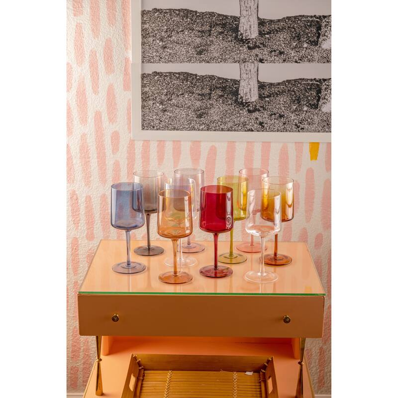 Karma Mid Century Wine Glass Set