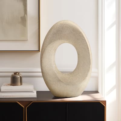 Sagebrook Home Ceramic Accent Piece - Elegant Decorative Object for Home - 11" x 4" x 16"